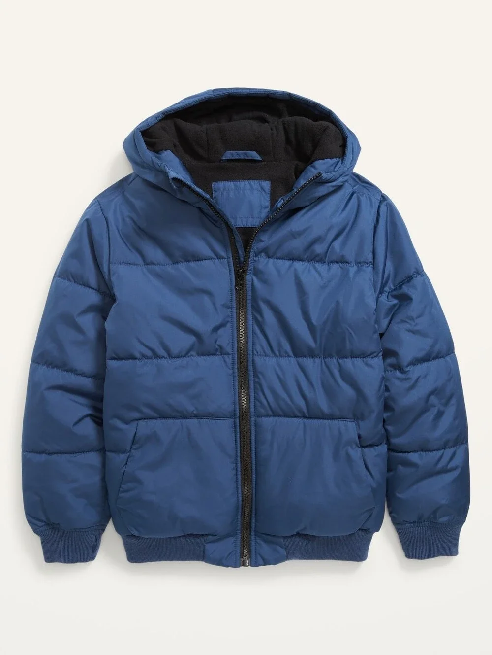 Old Navy Boys Navy Blue Puffer Jacket Size Large